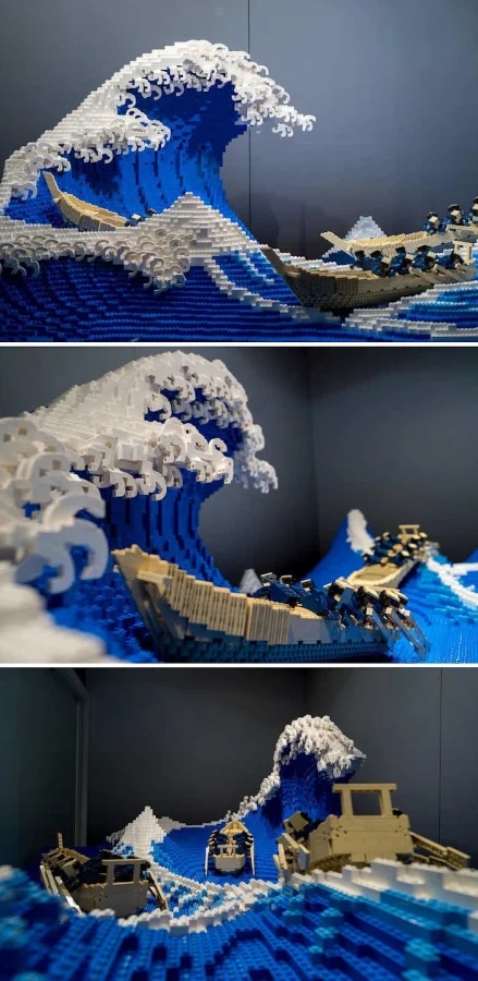 Просто невероятные LEGO постройки от фанатов этого конструктора