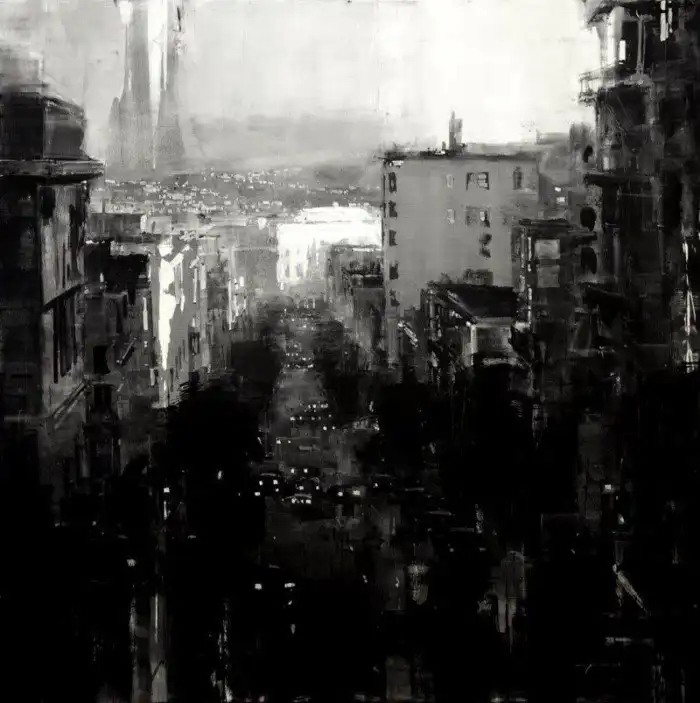 Своеобразные атмосферные городские пейзажи от художника Джереми Манна непогода, Джереми, НьюЙорке, Стрит, Маркет, 17Вечерний, 20Закат, 19НьюЙорк, 18Последний, Даунтауне, дождь, Американский, 16Туманная, Сквер, ночью, Авеню, собора, 14Снаружи, 13Композиция, Юнион