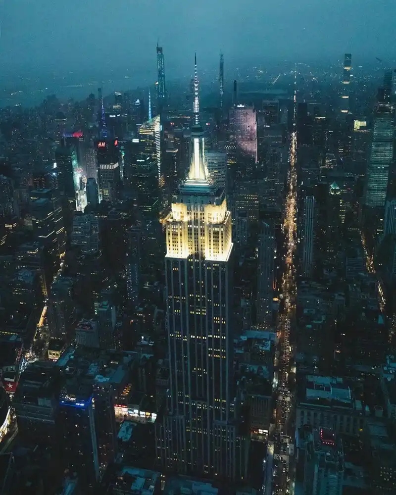 Аэрофотоснимок извилистой реки