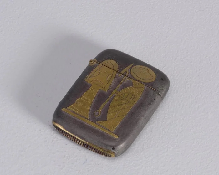 Латунная спичечница