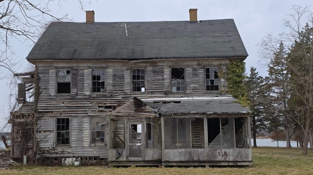 Дом, обвитый плющом