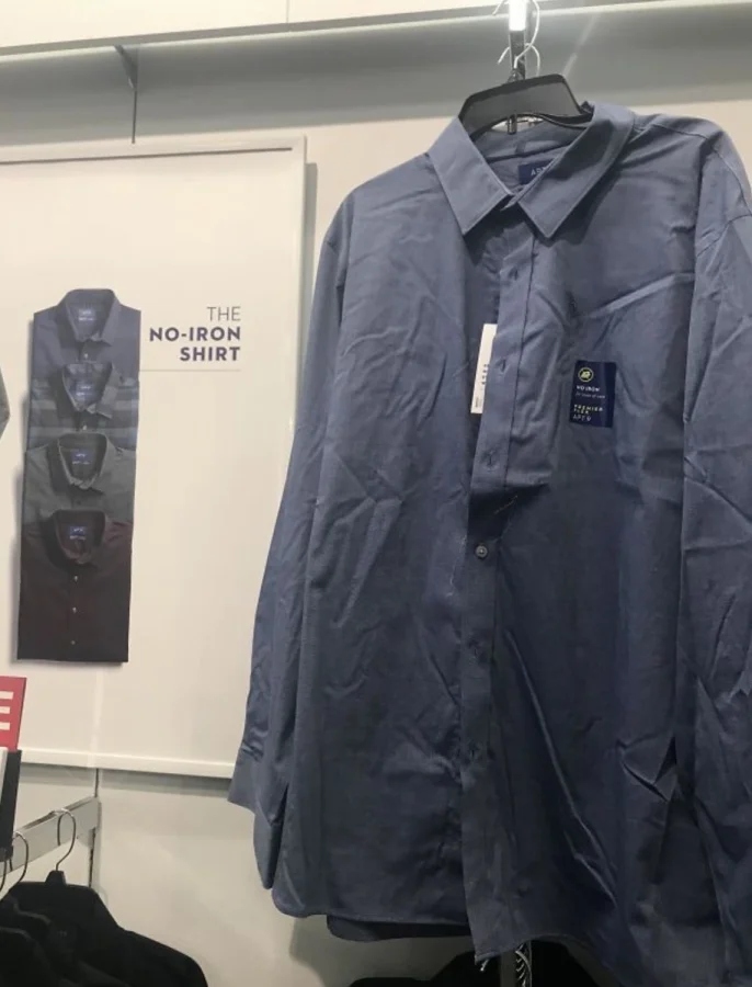 Помятая одежда