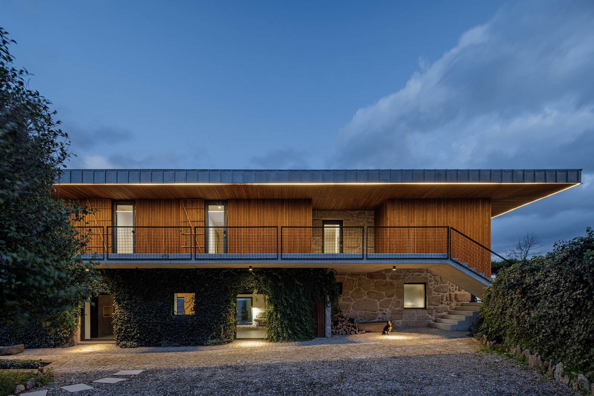 Второе дыхание: как старинный каменный дом в Португалии превратили в современный туристический комплекс