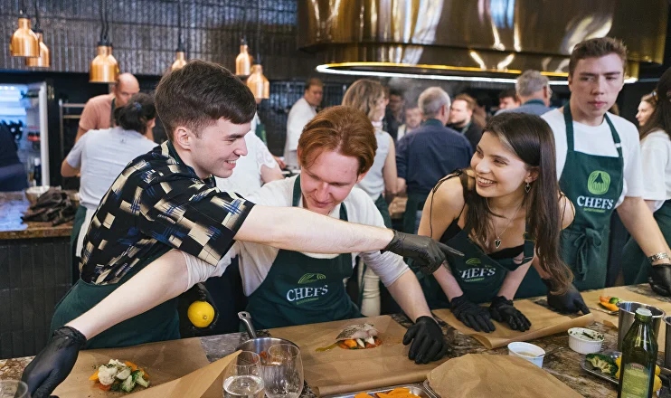 Готовое блюдо с мастер-класса