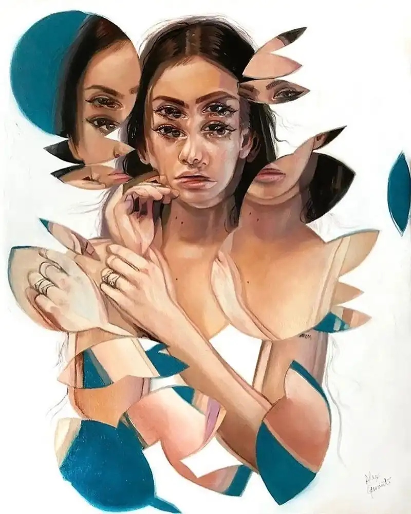 Портрет с эффектом расфокусировки