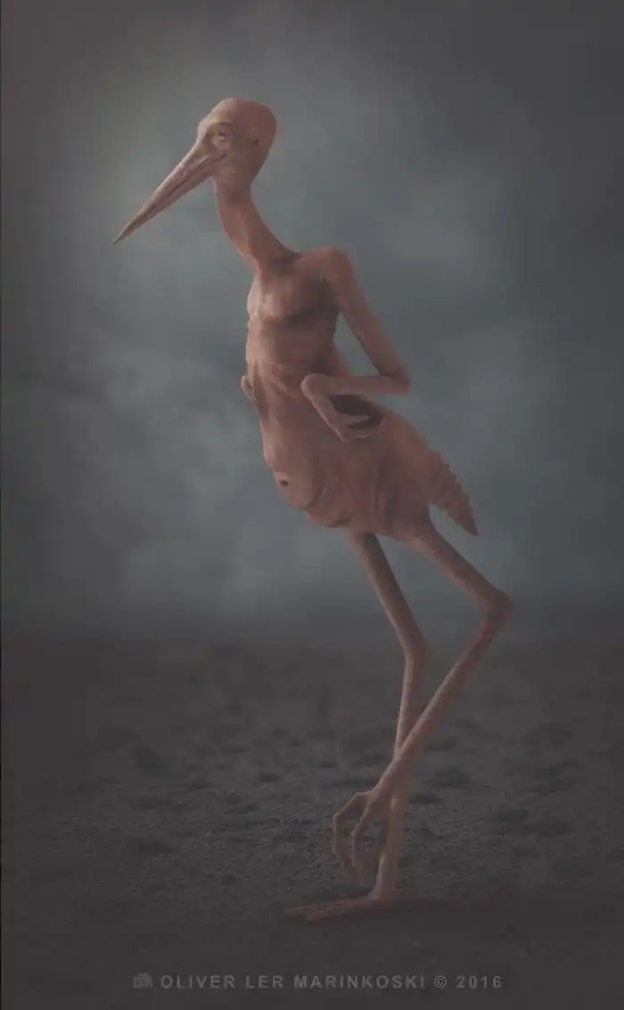 Жуткие миры Оливера Маринкоски: фотоманипуляции, от которых мурашки по коже