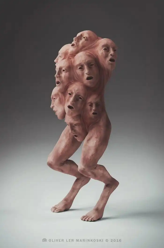 Жуткие миры Оливера Маринкоски: фотоманипуляции, от которых мурашки по коже