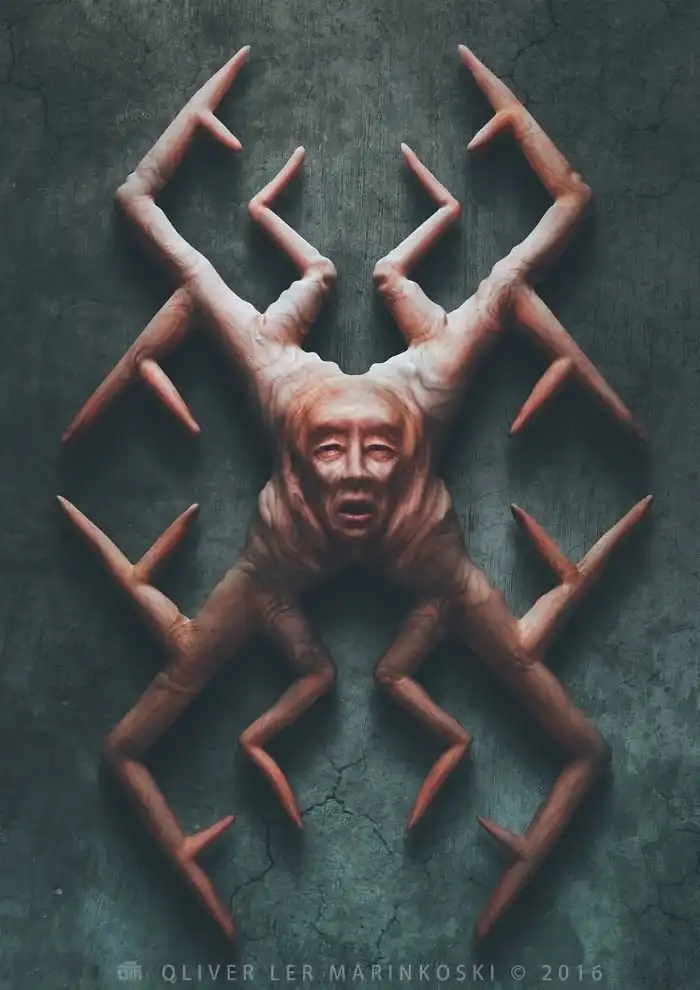Жуткие миры Оливера Маринкоски: фотоманипуляции, от которых мурашки по коже