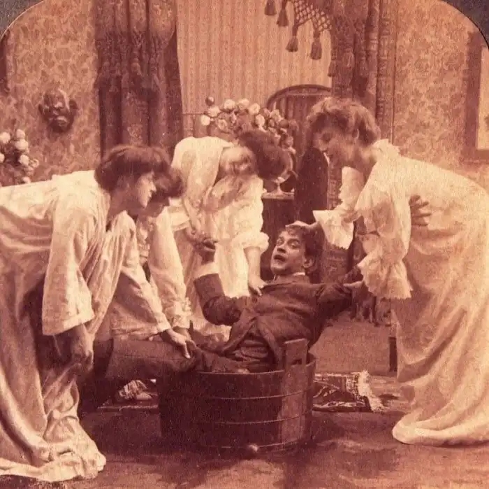 Нескучная Викторианская эпоха: шуточные фотографии из жизни англичан