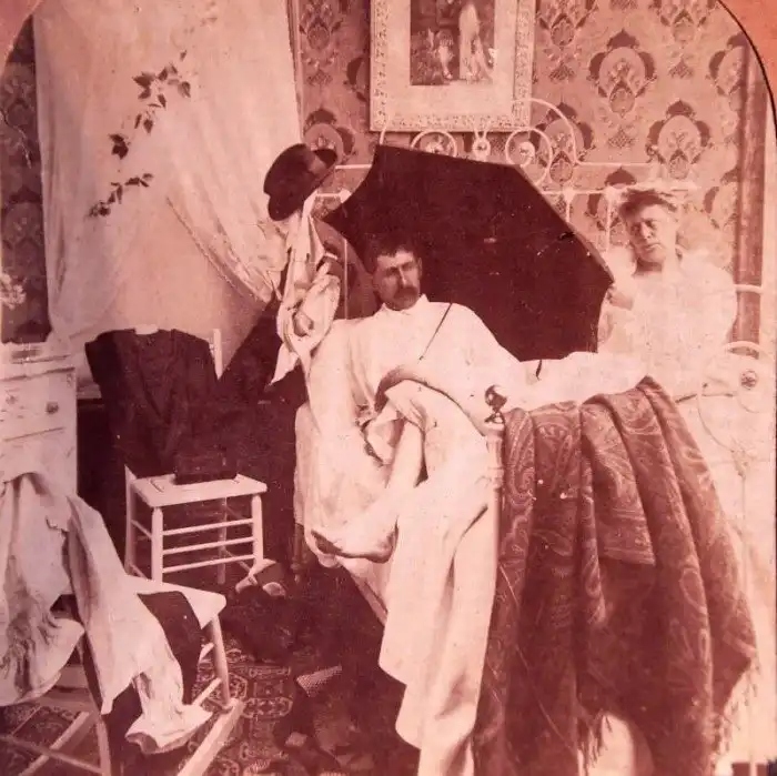 Нескучная Викторианская эпоха: шуточные фотографии из жизни англичан